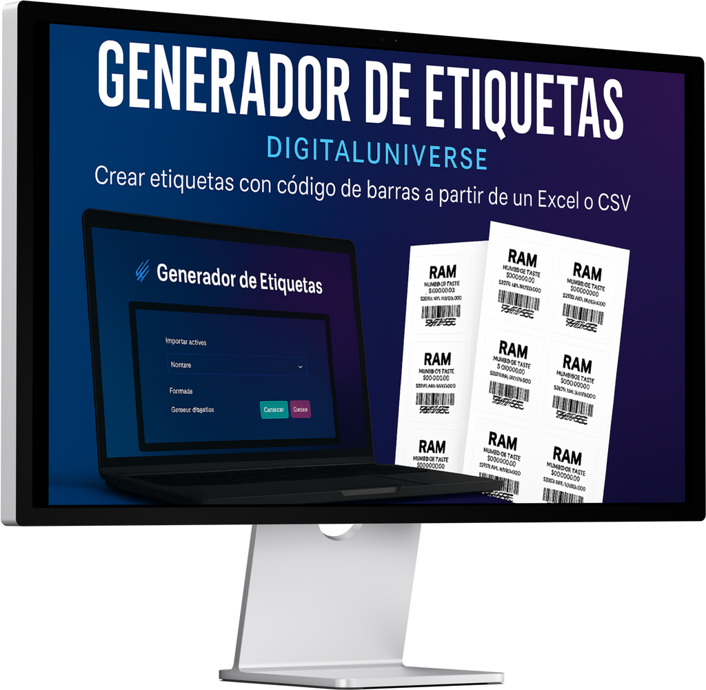 Programa Generador de Etiquetas con Código de Barras