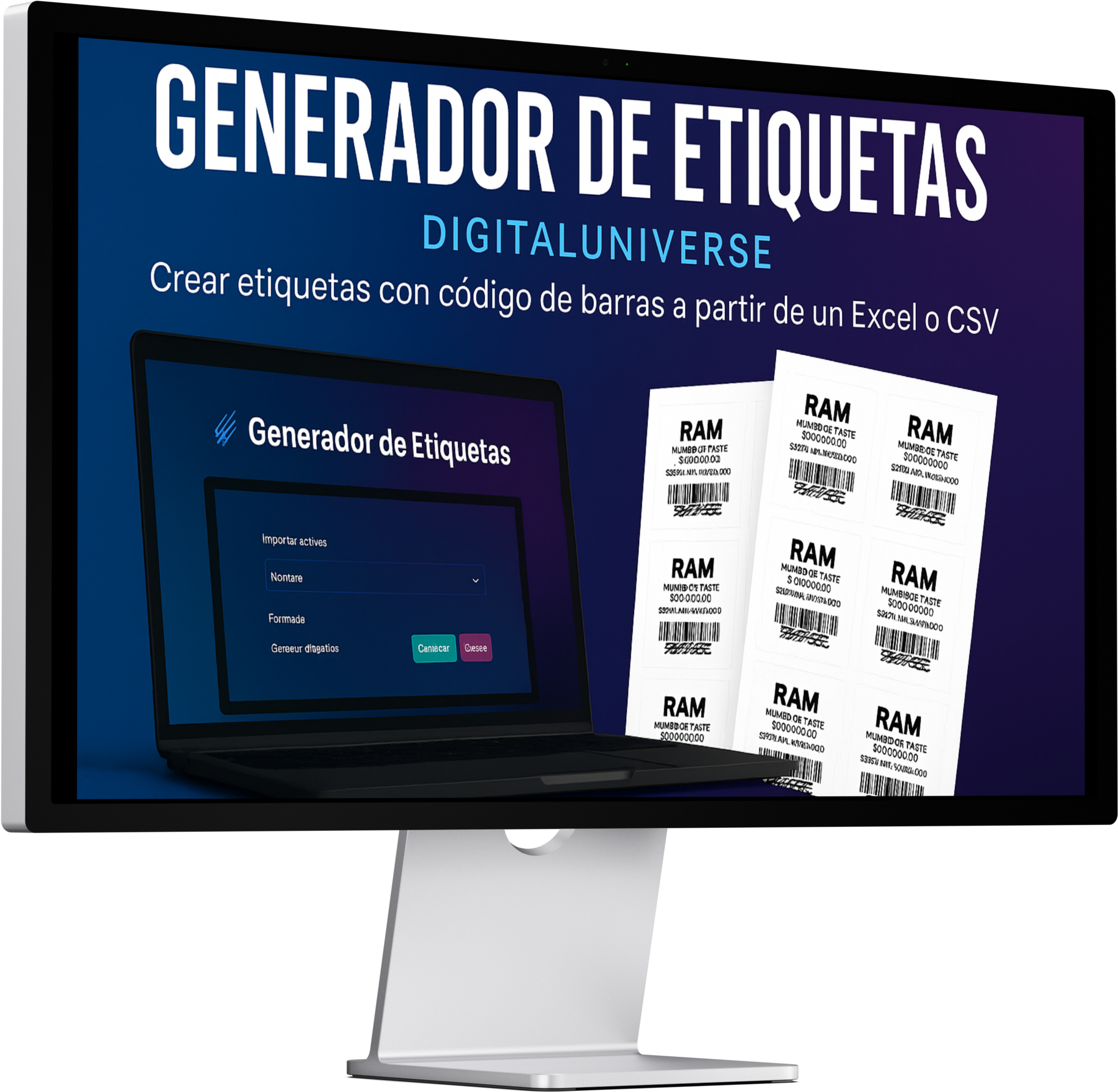 Programa Generador de Etiquetas con Código de Barras