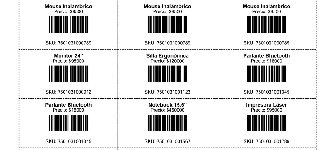 Programas: Control de Stock Pc + Generador Etiquetas con Código Barras